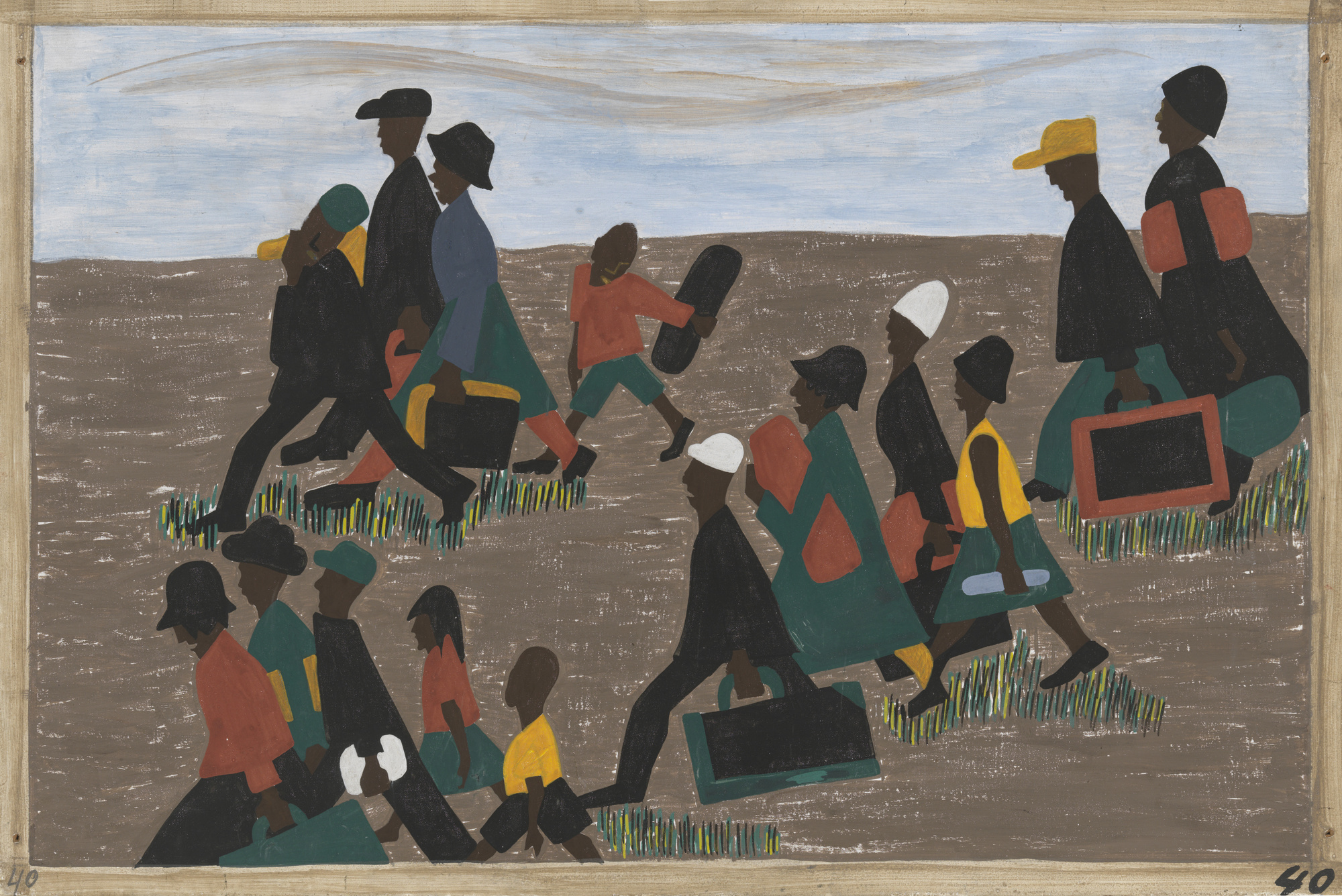 Jacob Lawrence /The Migration Series (1940–41)